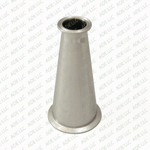 Tri Clamp, Tri Clover, Sanitary, Concentric Reducer, 304 Stainless Steel