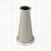 Tri Clamp, Tri Clover, Sanitary, Concentric Reducer, 304 Stainless Steel