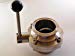 3" Tri Clamp, Tri Clover, Sanitary, Butterfly Valve with Pull Handle, Brewing