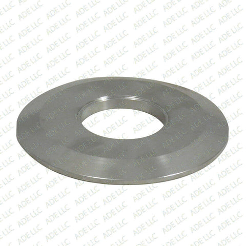 4" Blank Cap with 2" Weld Cutout, SS304