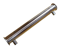 2”x18” Stainless Tube In Shell Gatling Gun Condenser