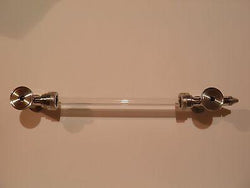 2 Foot Borosilicate Sight Level w/2 SS Valves with Tri Clamp/Tri Clover Fitting