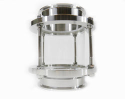 8" Tri Clamp Sight Glass with Temp Resist Borosilicate Glass