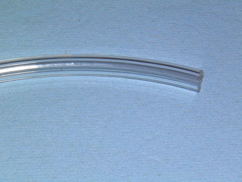 1/2" x 4ft Clear Polyurethane Air Straight Tubing, for Push to Connect Fittings