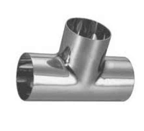 Weld on Tee, 304 Stainless Steel – TriClamp.co