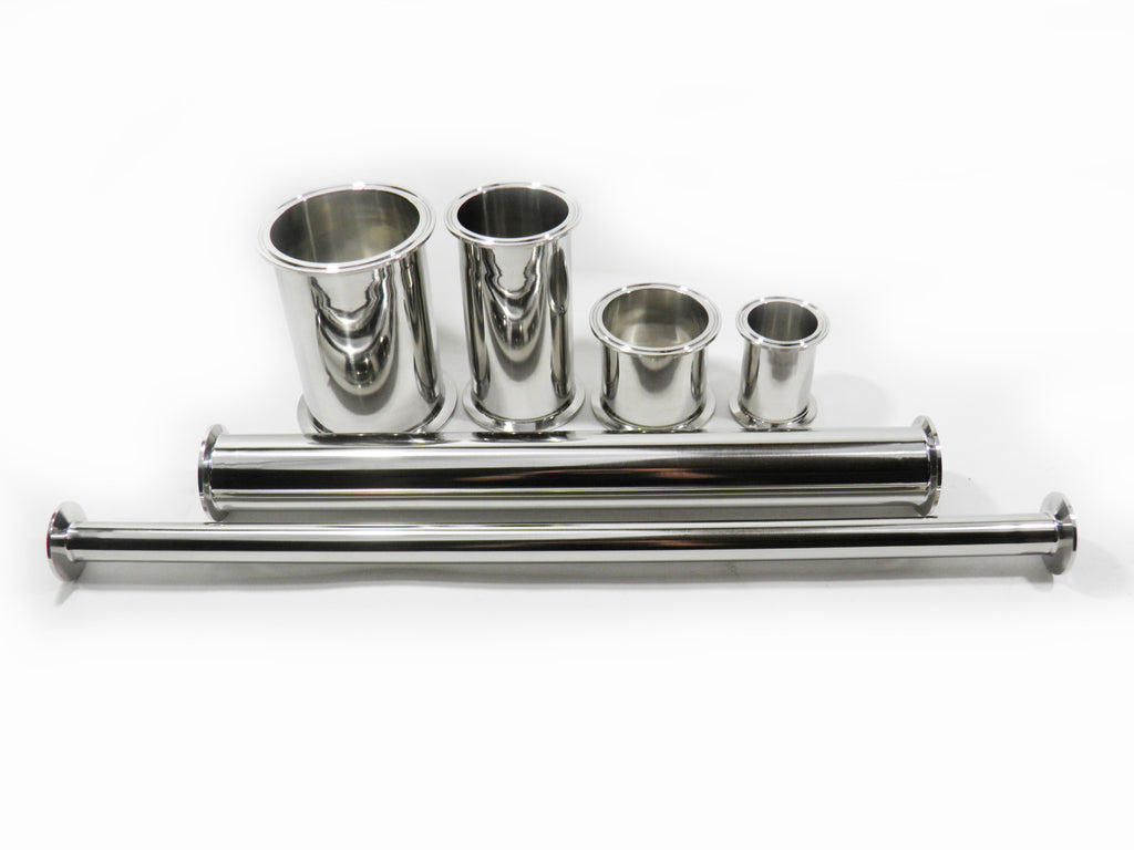 Sanitary, 304 Stainless Steel, BHO Extractor Column – TriClamp.co